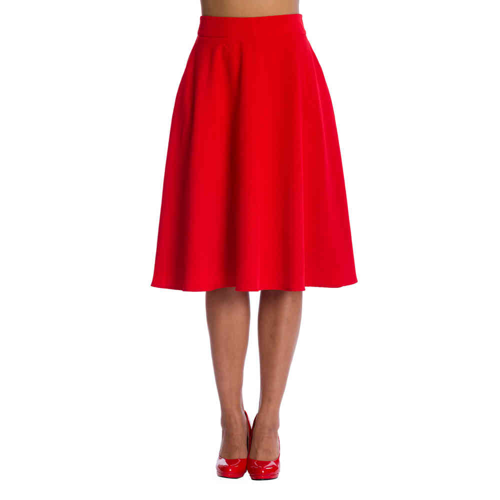 Banned - MY SUMMER STAPLE Skirt - Red